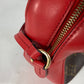 LOUIS VUITTON M43556 Monogram Saintonge Bag, Crossbody Pochette, 2-Way Handbag/Shoulder Bag, Monogram Canvas, Women's, Coquelicot Red