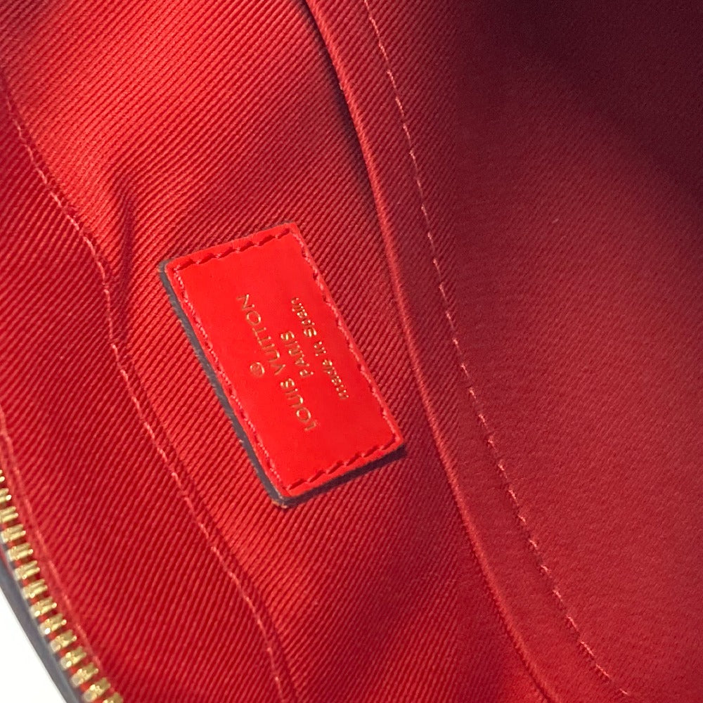 LOUIS VUITTON M43556 Monogram Saintonge Bag, Crossbody Pochette, 2-Way Handbag/Shoulder Bag, Monogram Canvas, Women's, Coquelicot Red