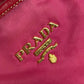 PRADA ロゴ カバン 肩掛け トートバッグ ショルダーバッグ ナイロン レディース ピンク