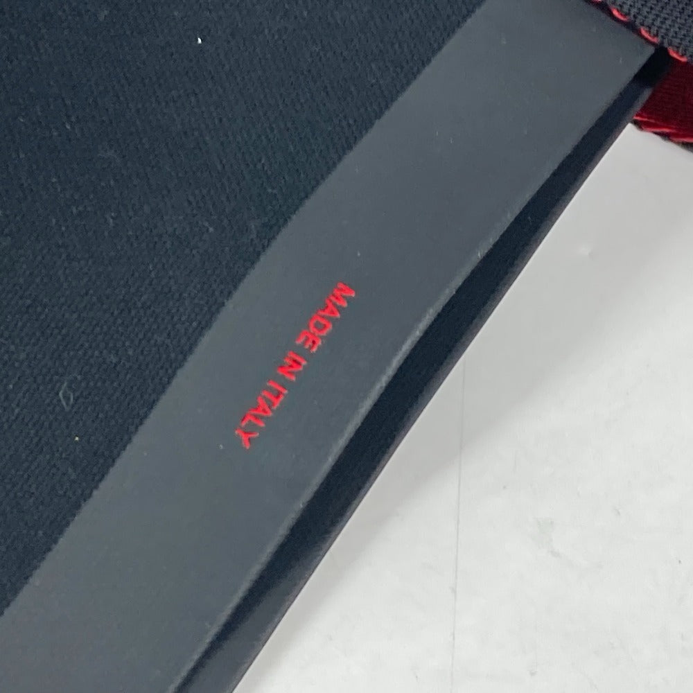 Christian Louboutin 3195149 カバン トートバッグ カバレース CABALACE シューレース 縦型 バイカラー ショルダーバッグ キャンバス レディース ブラック