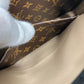 LOUIS VUITTON M43596 Monogram Reverse Trunk Clutch, 2-Way Bag, Crossbody Pochette, Clutch Bag, Shoulder Bag, Monogram Reverse Canvas, Women's, Beige