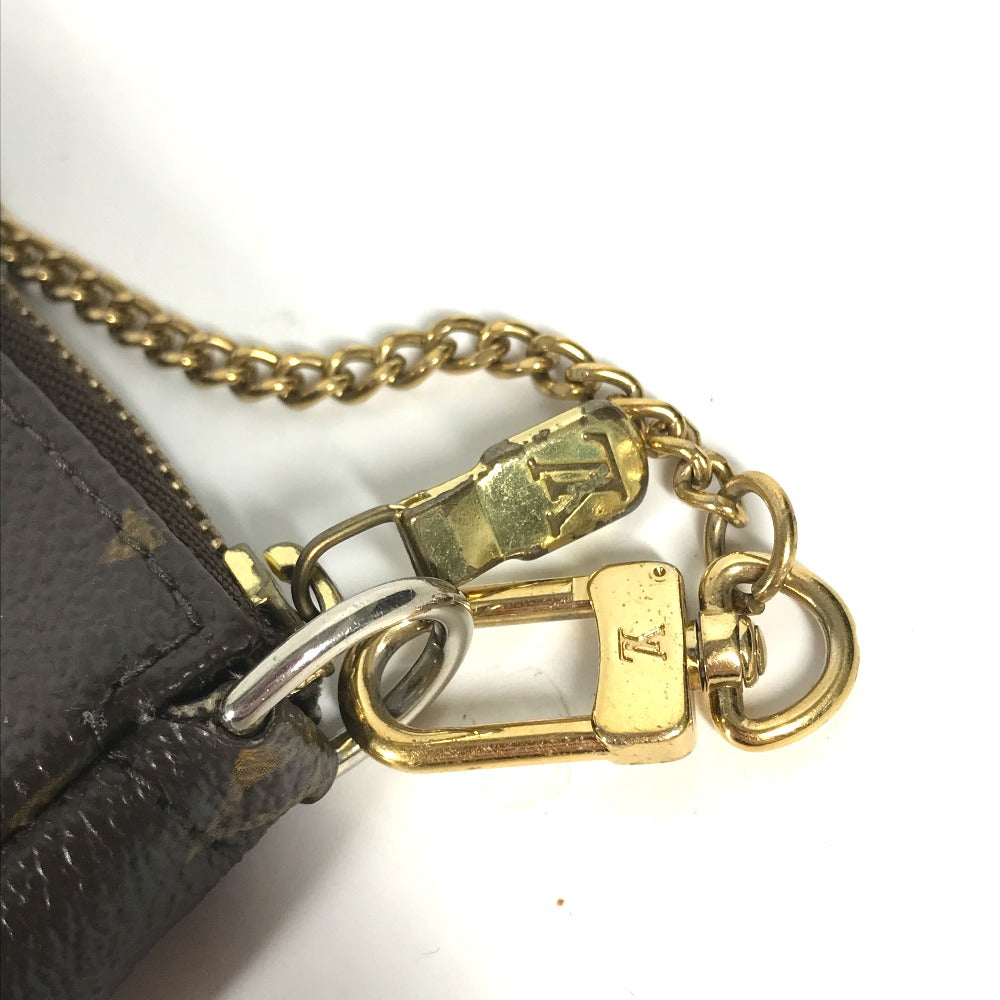 LOUIS VUITTON M60153 モノグラム ミニ・ポシェット アクセソワール T&B チェーンバッグ カバン ハンドバッグ モノグラムキャンバス レディース ブラウン