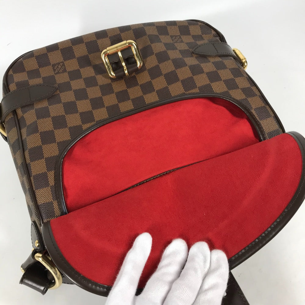 LOUIS VUITTON N51200 ダミエ ハイバリー カバン 肩掛け ショルダーバッグ ダミエキャンバス レディース エベヌ ブラウン