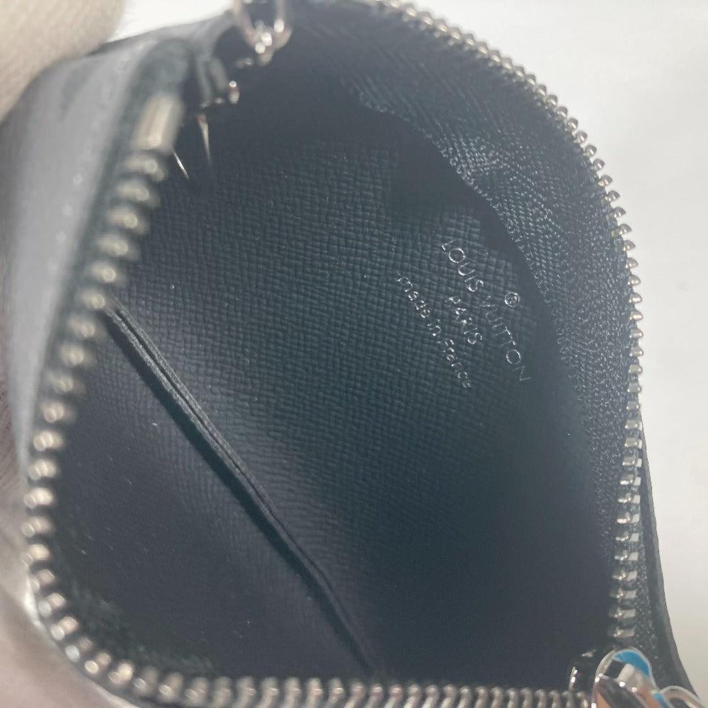 LOUIS VUITTON M80905 モノグラムエクリプス ポシェット クレ 小銭入れ 財布 コインケース モノグラムエクリプスキャンバス メンズ ブラック