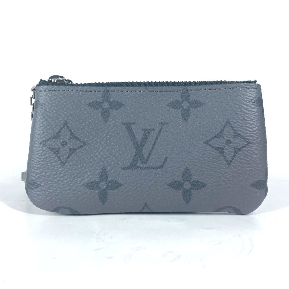 LOUIS VUITTON M80905 モノグラムエクリプス ポシェット クレ 小銭入れ 財布 コインケース モノグラムエクリプスキャンバス メンズ ブラック