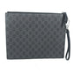 GUCCI 547084 GGスプリーム BESTIARY ベスティアリー カバン ポーチ ストラップ付 クラッチバッグ GGスプリームキャンバス ユニセックス ブラック