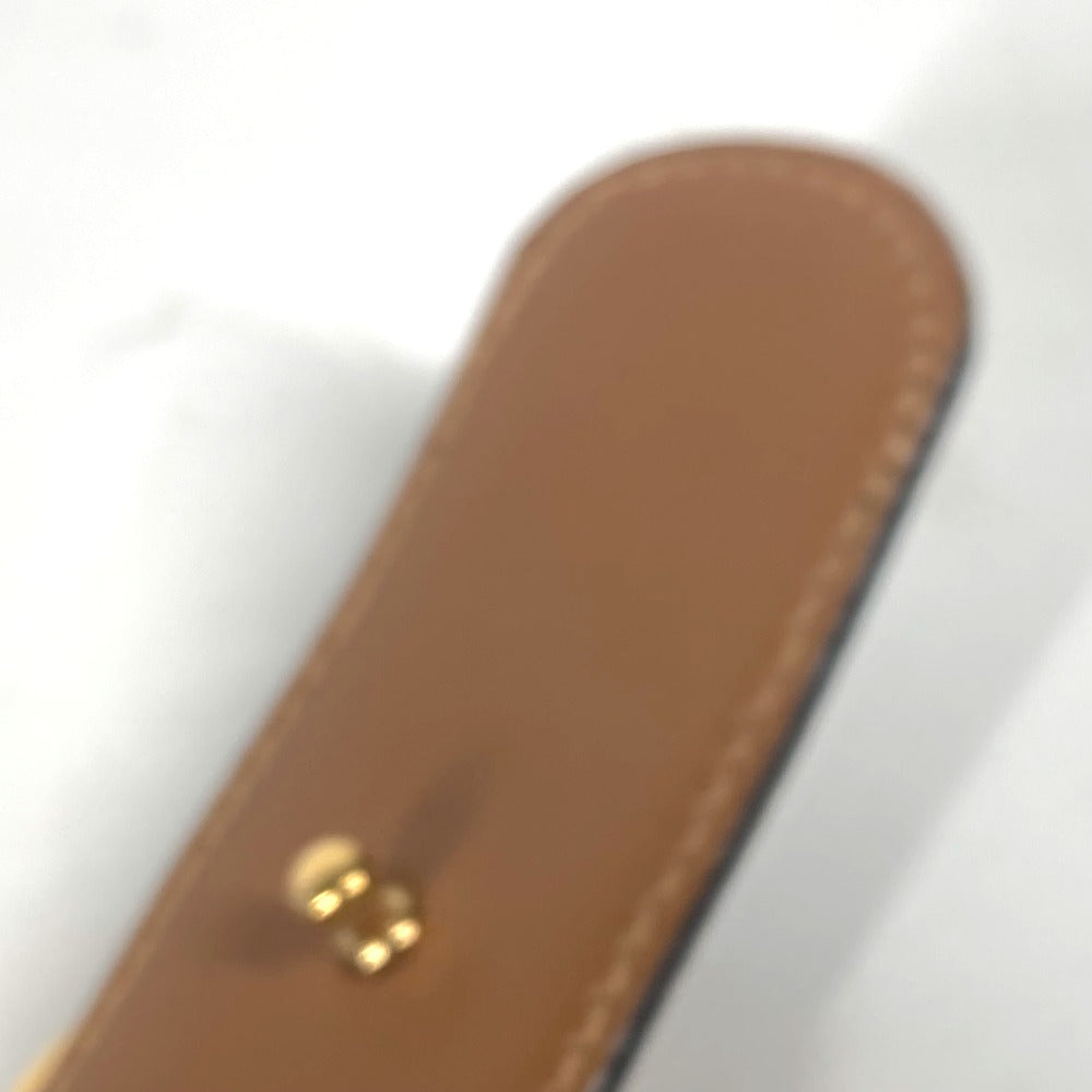 GUCCI 036・519・2964 ヴィンテージ GG ロゴ バックル アクセサリー ズボン用ベルト ベルト レザー レディース ブラック