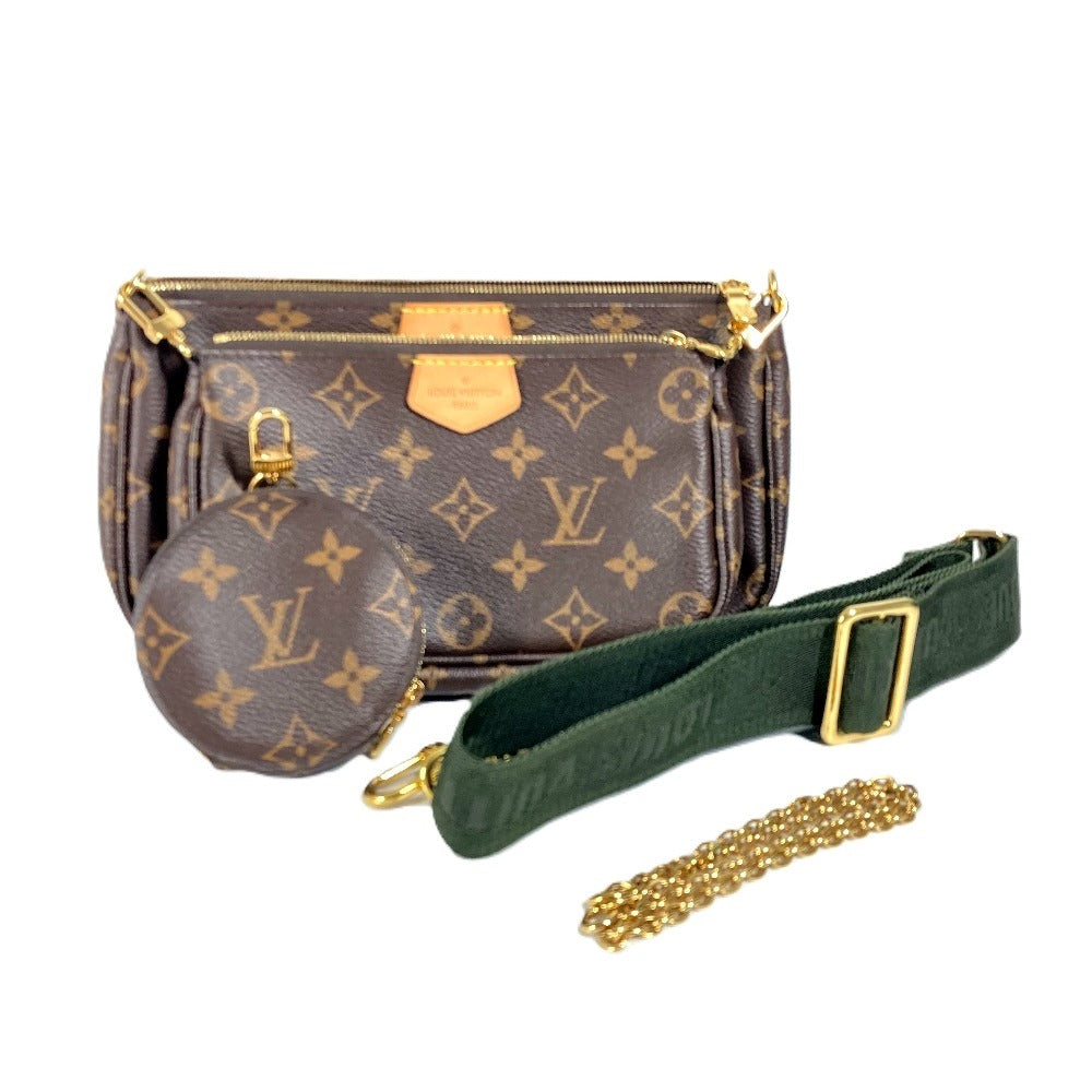 LOUIS VUITTON M44813 Monogram Multi-Pochette-Accessoires Pochette coin purse wallet crossbody bag Shoulder Bag MonogramCanvas khaki Brown/khaki Used