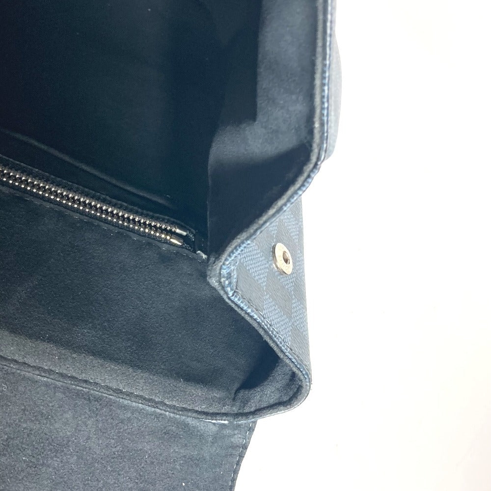 LOUIS VUITTON N41586 ダミエコバルト ニューポート カバン バックパック フラップ リュックサック ダミエコバルトキャンバス ユニセックス ネイビー
