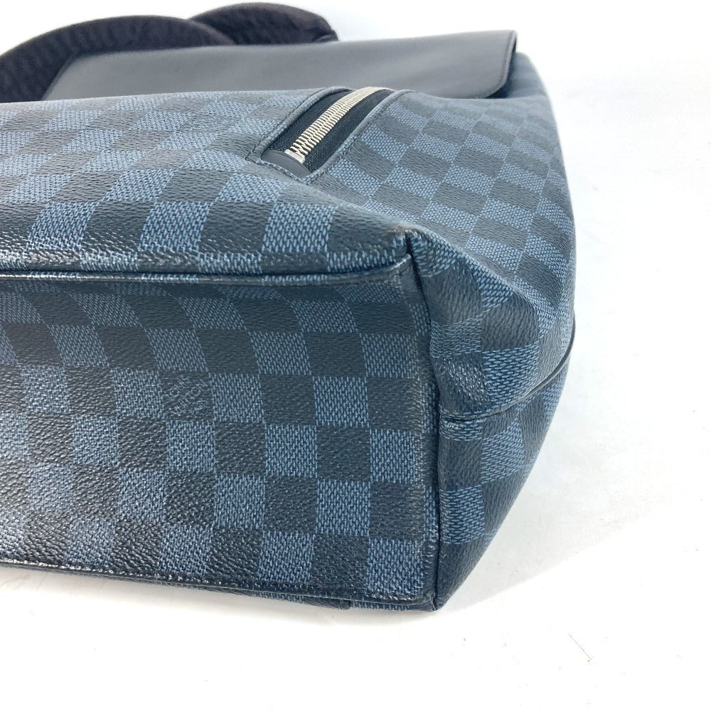 LOUIS VUITTON N41586 ダミエコバルト ニューポート カバン バックパック フラップ リュックサック ダミエコバルトキャンバス ユニセックス ネイビー