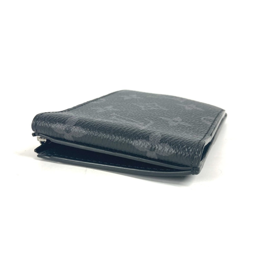 LOUIS VUITTON M81568 モノグラムエクリプス ハイブリッドウォレット コンパクトウォレット 2つ折り財布 モノグラムエクリプスキャンバス ユニセックス ブラック