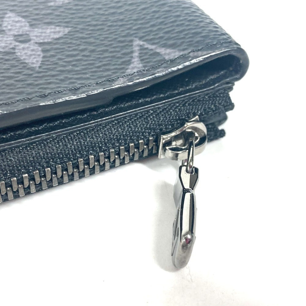 LOUIS VUITTON M81568 モノグラムエクリプス ハイブリッドウォレット コンパクトウォレット 2つ折り財布 モノグラムエクリプスキャンバス ユニセックス ブラック