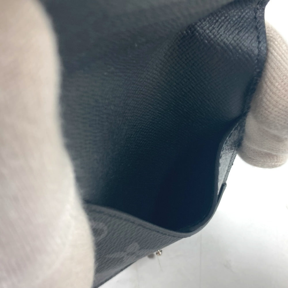 LOUIS VUITTON M81568 モノグラムエクリプス ハイブリッドウォレット コンパクトウォレット 2つ折り財布 モノグラムエクリプスキャンバス ユニセックス ブラック