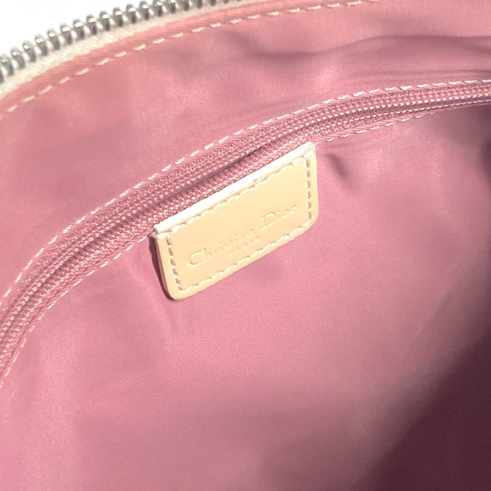 Dior トロッター NO2 ロゴ カバン 斜め掛け ショルダーバッグ PVC/レザー レディース ピンク