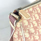 Dior トロッター NO2 ロゴ カバン 斜め掛け ショルダーバッグ PVC/レザー レディース ピンク