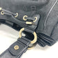 BVLGARI ロゴマニア カバン 肩掛け トートバッグ ショルダーバッグ レザー/キャンバス レディース ブラック