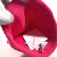 HERMES Serie H Logo Fragrance Beanie Hat Knit Cap Wool Women's Pink