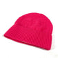 HERMES Serie H Logo Fragrance Beanie Hat Knit Cap Wool Women's Pink