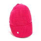 HERMES Serie H Logo Fragrance Beanie Hat Knit Cap Wool Women's Pink
