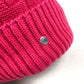 HERMES Serie H Logo Fragrance Beanie Hat Knit Cap Wool Women's Pink