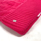 HERMES Serie H Logo Fragrance Beanie Hat Knit Cap Wool Women's Pink