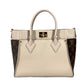 LOUIS VUITTON M58485 モノグラム オンマイサイド MM 肩掛け ハンドバッグ ハンドバッグ ショルダーバッグ カーフレザー レディース グレージュ ベージュ系