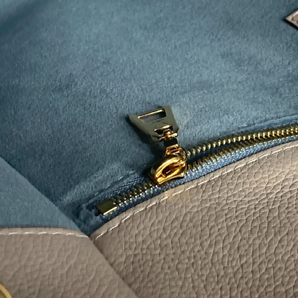 LOUIS VUITTON M58485 モノグラム オンマイサイド MM 肩掛け ハンドバッグ ハンドバッグ ショルダーバッグ カーフレザー レディース グレージュ ベージュ系