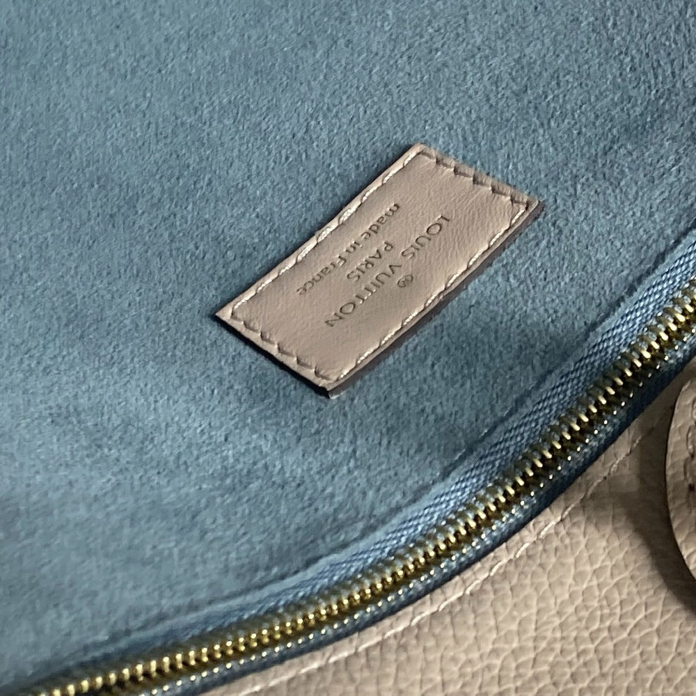 LOUIS VUITTON M58485 モノグラム オンマイサイド MM 肩掛け ハンドバッグ ハンドバッグ ショルダーバッグ カーフレザー レディース グレージュ ベージュ系