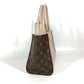 LOUIS VUITTON M58485 モノグラム オンマイサイド MM 肩掛け ハンドバッグ ハンドバッグ ショルダーバッグ カーフレザー レディース グレージュ ベージュ系