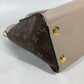 LOUIS VUITTON M58485 モノグラム オンマイサイド MM 肩掛け ハンドバッグ ハンドバッグ ショルダーバッグ カーフレザー レディース グレージュ ベージュ系
