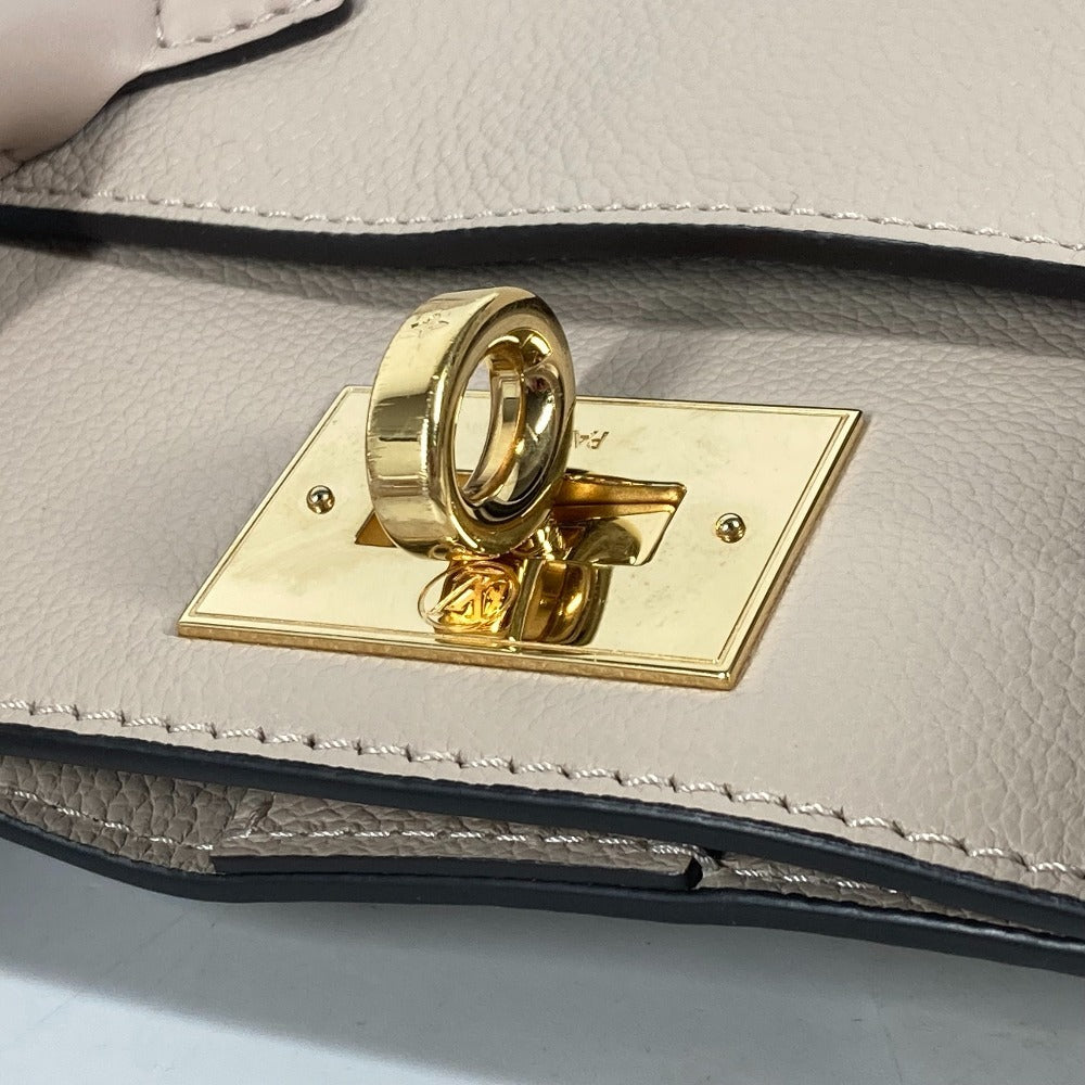 LOUIS VUITTON M58485 モノグラム オンマイサイド MM 肩掛け ハンドバッグ ハンドバッグ ショルダーバッグ カーフレザー レディース グレージュ ベージュ系