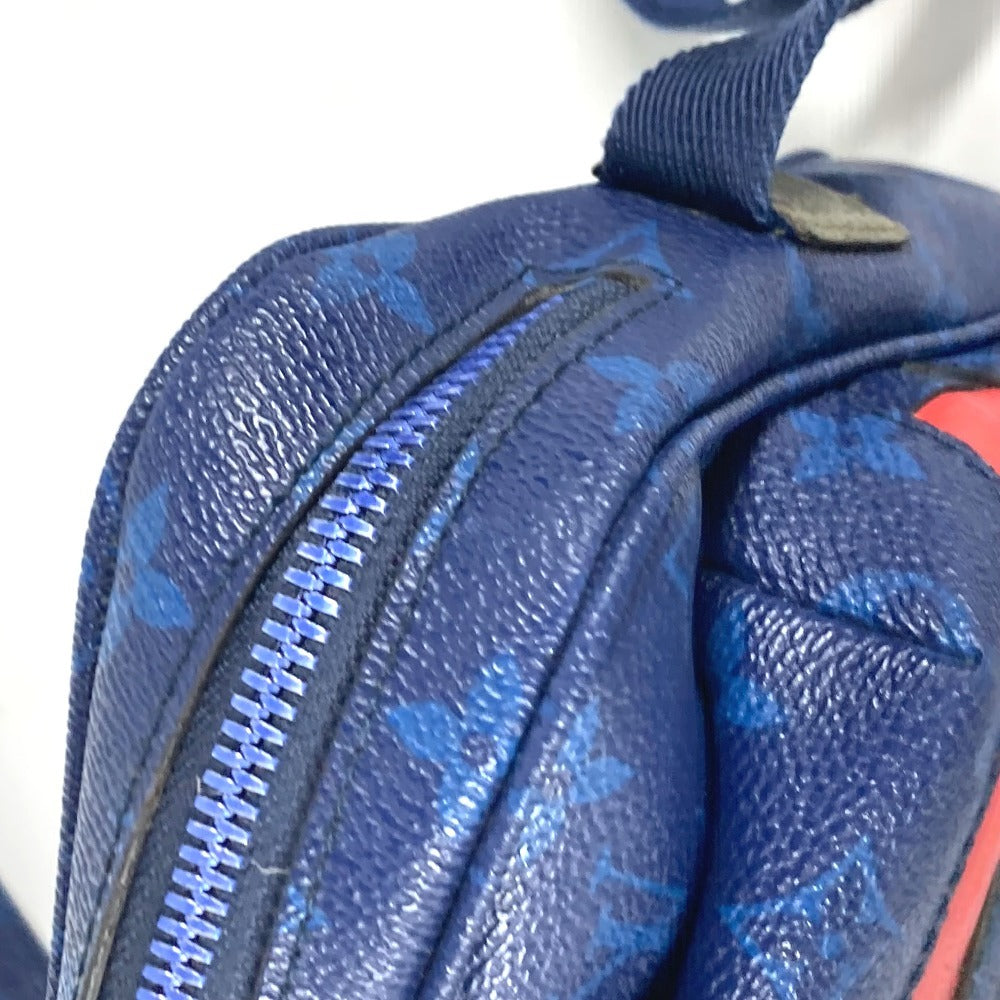 LOUIS VUITTON M43829 モノグラム・パシフィック メッセンジャーPM カバン 斜め掛け ショルダーバッグ モノグラムキャンバス ユニセックス ブルー