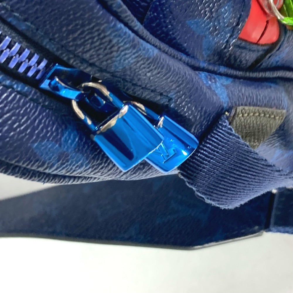 LOUIS VUITTON M43829 モノグラム・パシフィック メッセンジャーPM カバン 斜め掛け ショルダーバッグ モノグラムキャンバス ユニセックス ブルー