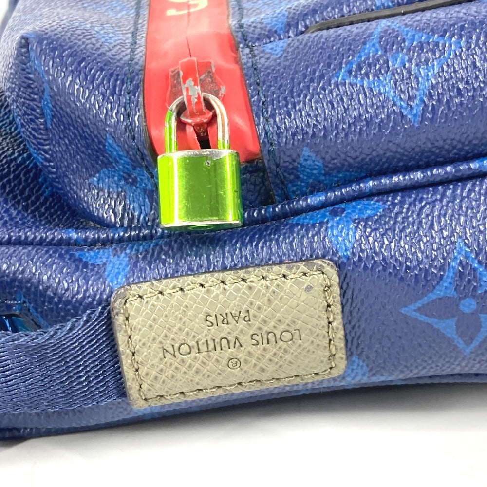 LOUIS VUITTON M43829 モノグラム・パシフィック メッセンジャーPM カバン 斜め掛け ショルダーバッグ モノグラムキャンバス ユニセックス ブルー