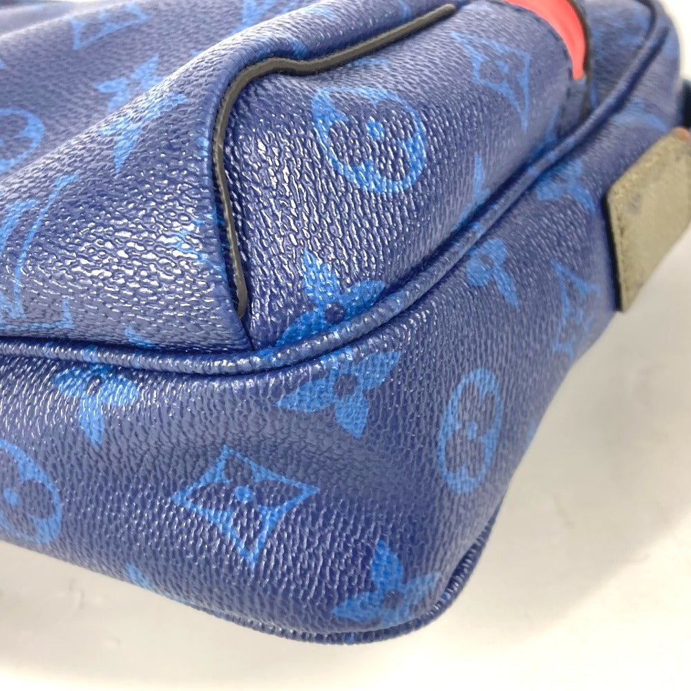 LOUIS VUITTON M43829 モノグラム・パシフィック メッセンジャーPM カバン 斜め掛け ショルダーバッグ モノグラムキャンバス ユニセックス ブルー