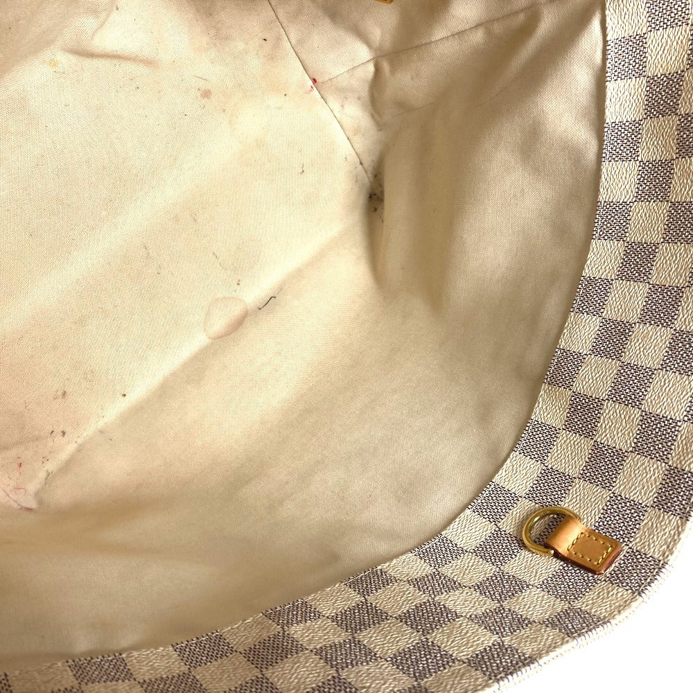 LOUIS VUITTON N41179 ダミエアズール プランソレイユカバPM カバン 肩掛け トートバッグ ショルダーバッグ ダミエアズールキャンバス ユニセックス ホワイト
