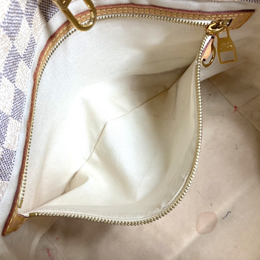 LOUIS VUITTON N41179 ダミエアズール プランソレイユカバPM カバン 肩掛け トートバッグ ショルダーバッグ ダミエアズールキャンバス ユニセックス ホワイト