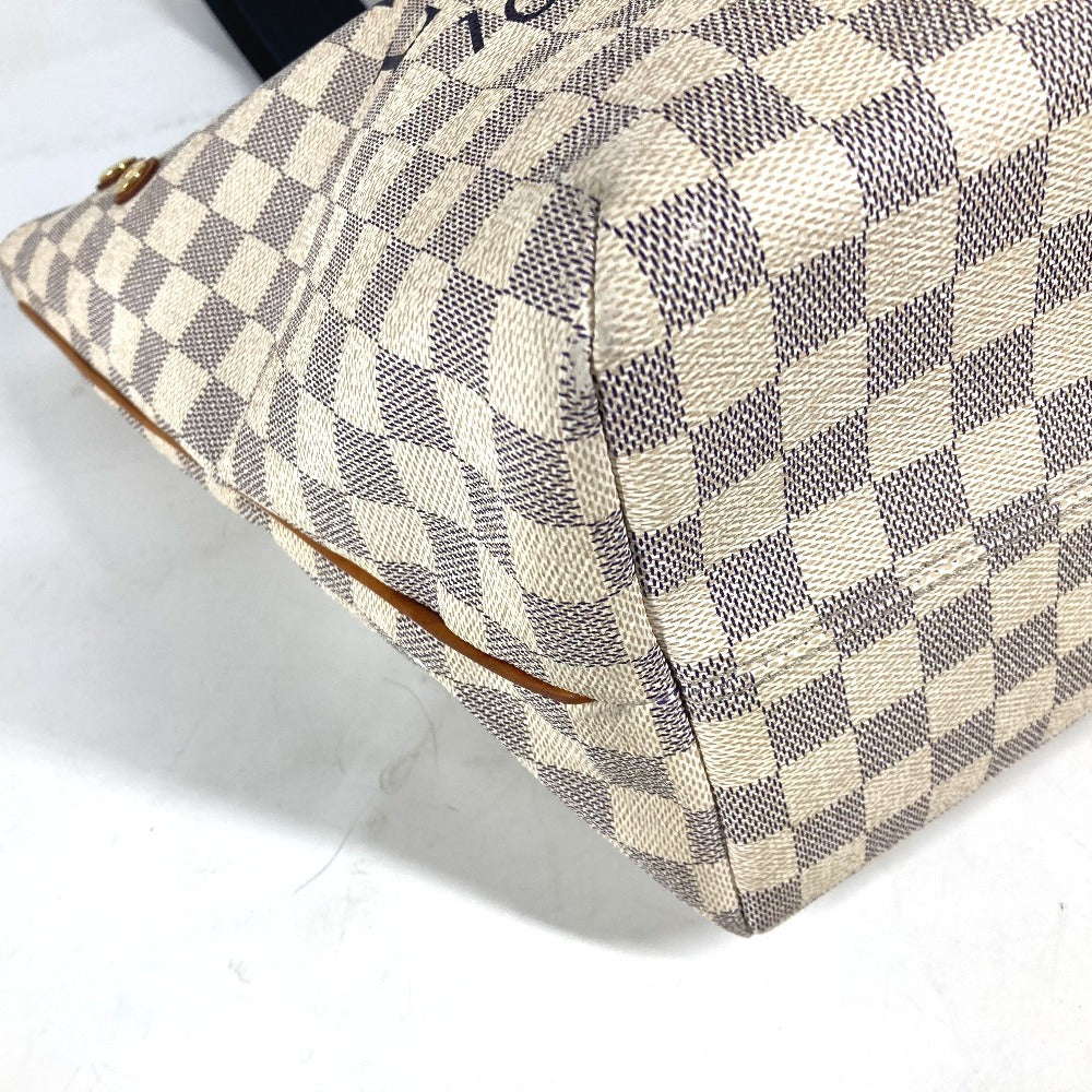 LOUIS VUITTON N41179 ダミエアズール プランソレイユカバPM カバン 肩掛け トートバッグ ショルダーバッグ ダミエアズールキャンバス ユニセックス ホワイト