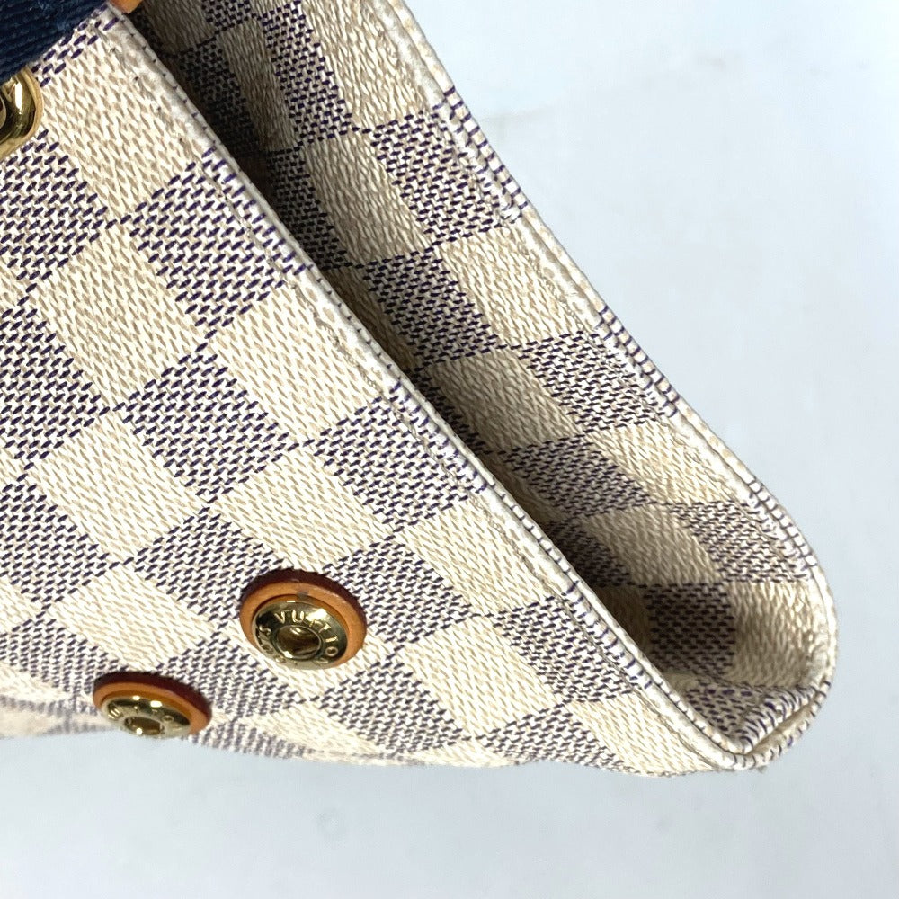 LOUIS VUITTON N41179 ダミエアズール プランソレイユカバPM カバン 肩掛け トートバッグ ショルダーバッグ ダミエアズールキャンバス ユニセックス ホワイト