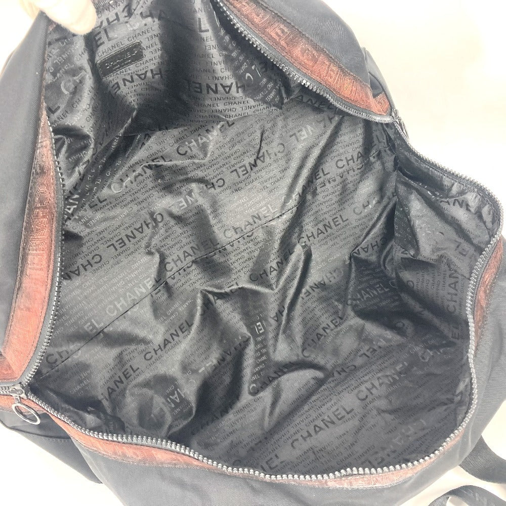 CHANEL A19977 スポーツ CC ココマーク カバン 旅行バッグ トラベルバッグ ショルダーバッグ 肩掛け ボストンバッグ ナイロン レディース ブラック