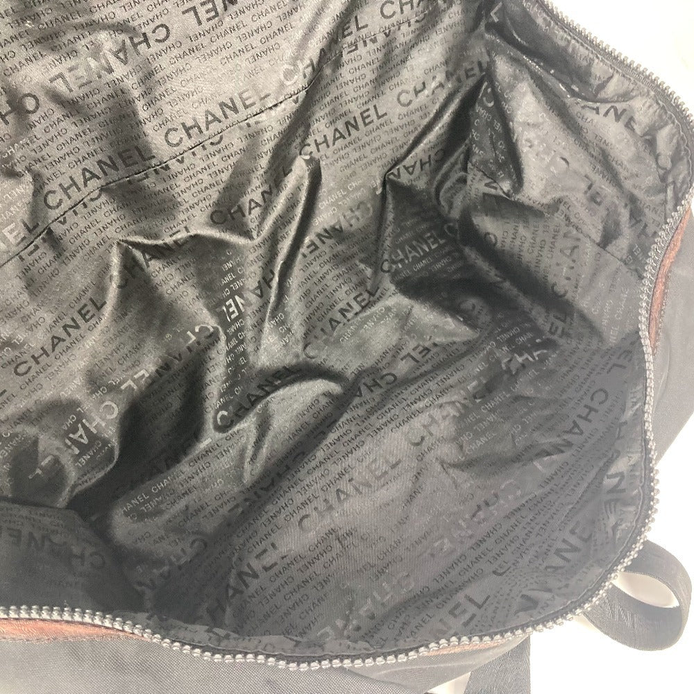 CHANEL A19977 スポーツ CC ココマーク カバン 旅行バッグ トラベルバッグ ショルダーバッグ 肩掛け ボストンバッグ ナイロン レディース ブラック