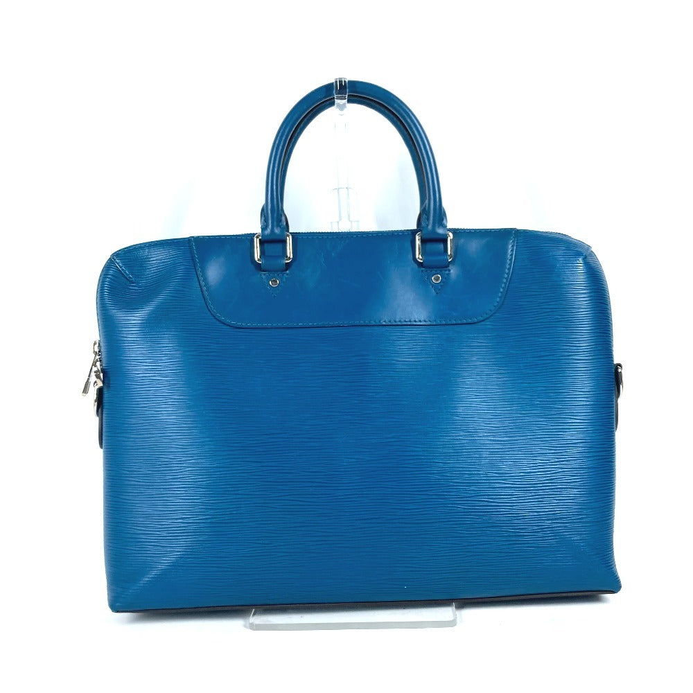 LOUIS VUITTON M50165 エピ ポルト ドキュマン ジュール PDJ 2WAYバッグ 書類バッグ ブリーフケース ハンドバッグ カバン ビジネスバッグ エピレザー メンズ ブルーセレスト ブルー