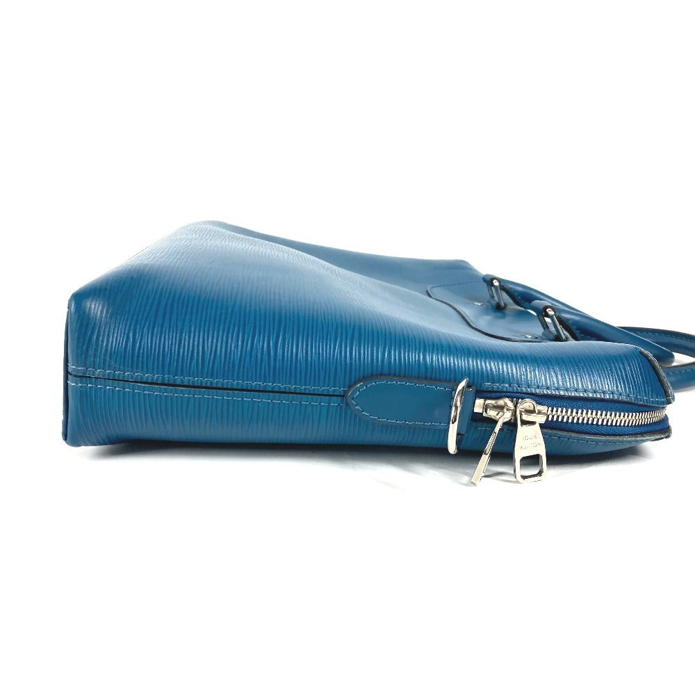LOUIS VUITTON M50165 エピ ポルト ドキュマン ジュール PDJ 2WAYバッグ 書類バッグ ブリーフケース ハンドバッグ カバン ビジネスバッグ エピレザー メンズ ブルーセレスト ブルー