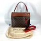 LOUIS VUITTON M43157 モノグラム テュイルリーブザス 肩掛け 2WAYバッグ ハンドバッグ ショルダーバッグ モノグラムキャンバス レディース ブラウン