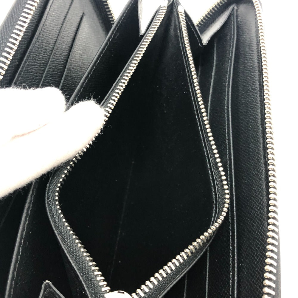 LOUIS VUITTON M62643 Epi Zippy Organizer NM Round Zipper Travel Case Wallet Long Wallet Epi Leather Men's Black
