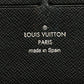 LOUIS VUITTON M62643 Epi Zippy Organizer NM Round Zipper Travel Case Wallet Long Wallet Epi Leather Men's Black