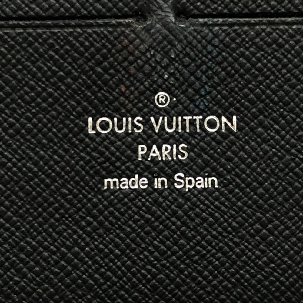 LOUIS VUITTON M62643 Epi Zippy Organizer NM Round Zipper Travel Case Wallet Long Wallet Epi Leather Men's Black