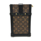 LOUIS VUITTON M63913 モノグラム ポシェットトランク ヴェルティカル カバン バッグ ショルダーバッグ 斜め掛け ショルダーバッグ モノグラムキャンバス ユニセックス ブラウン