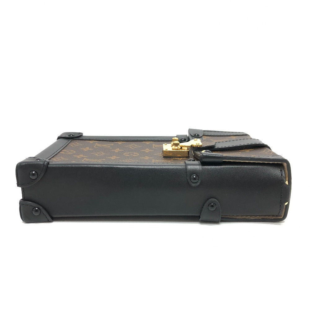 LOUIS VUITTON M63913 モノグラム ポシェットトランク ヴェルティカル カバン バッグ ショルダーバッグ 斜め掛け ショルダーバッグ モノグラムキャンバス ユニセックス ブラウン