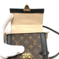 LOUIS VUITTON M63913 モノグラム ポシェットトランク ヴェルティカル カバン バッグ ショルダーバッグ 斜め掛け ショルダーバッグ モノグラムキャンバス ユニセックス ブラウン